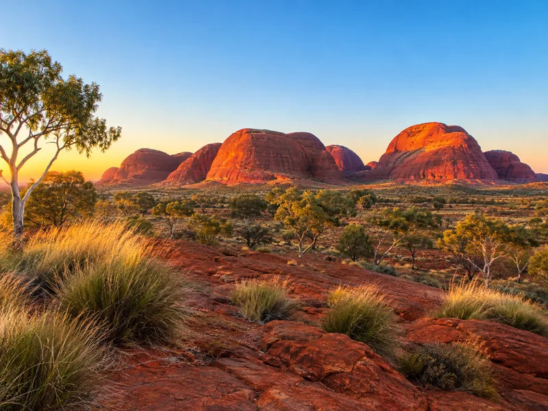 Uluru Sunrise and Kata Tjuta Morning